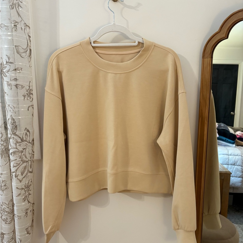 lululemon athletica Cream Sweatshirt